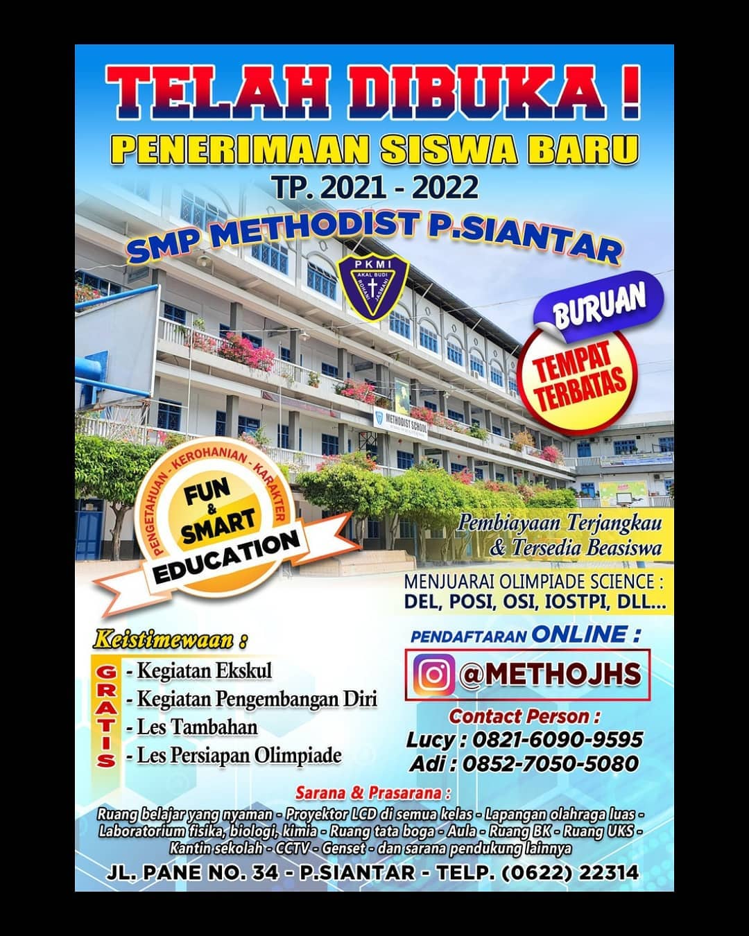 Ayo ke SMP Methodist Pematangsiantar Ayo ke SMP Methodist Pematangsiantar